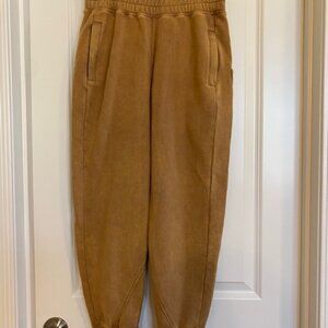 Free People Movement June Bug Joggers Tan/Camel Size XS